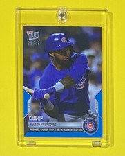 2022 MLB Topps Now Nelson Velazquez Call-Up BLUE PARALLEL /49 SSP Cubs #577 🔥