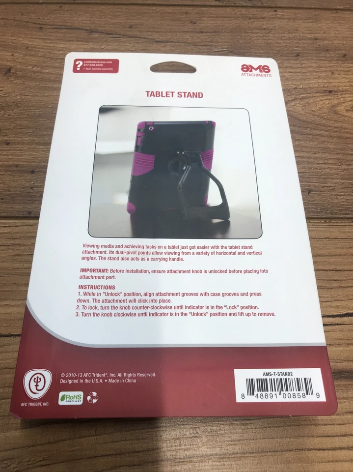 Trident KRAKEN AMS Series Tablet Attachment Stand Qty-1  Free Same Day Shipping - Image 2 of 4