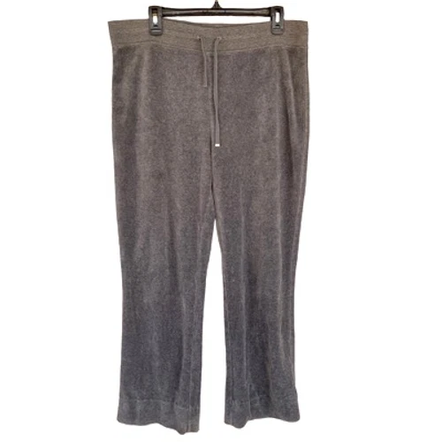 Liz Claiborne Liz Wear Sweatpants Womens Large Gray Athleisure Casual Ladies