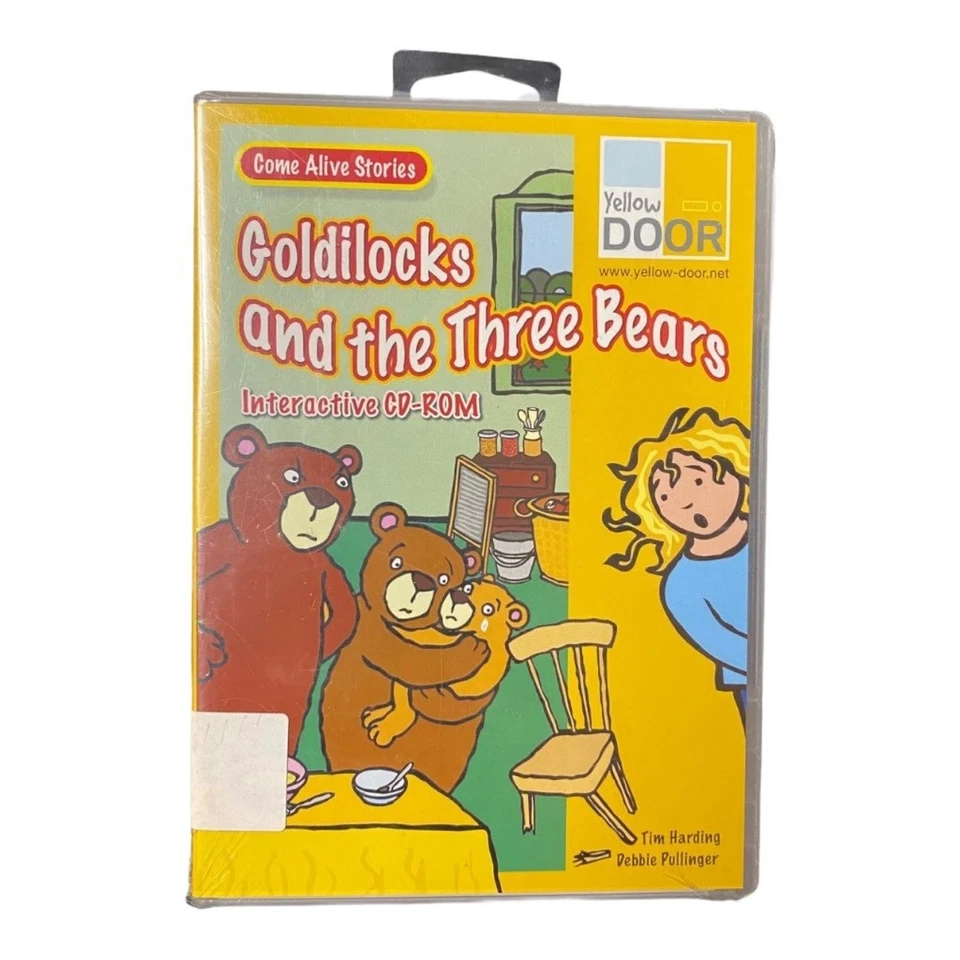 Come Alive Stories Goldilocks Three Bears PC CD-ROM Interactive Educational Kids - Image 2 of 4