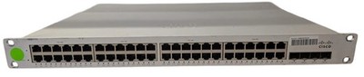 Cisco Meraki MS220-48LP 48-Port Rack-Mountable Gigabit Ethernet SFP Switch