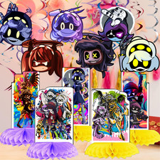 MURDER DRONES TABLEWARE PARTY SUPPLIES BIRTHDAY DECORATION THEME CENTERPIECE