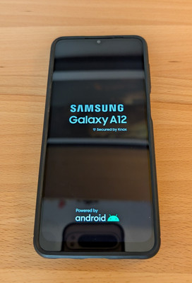 Samsung Galaxy A12 32GB - AT&T Prepaid Smartphone - Blue - Excellent condition