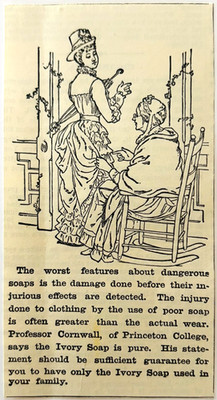 1886 Ivory Soap Advertisement Victorian Procter And Gamble Hygiene DWKK27H
