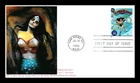 US COVER WONDER WOMAN DC COMICS SUPER HEROES FIRST DAY ISSUE GG CACHET