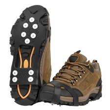 Ice Cleats for Shoes and Boots, Ice Snow Grips for Winter Walking Medium