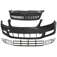 Stoßstange vorne+Zubehör+Nebel für Skoda Fabia / Roomster 5J Bj. 10->>