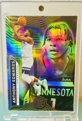 Anthony Edwards HOLO FOIL REFRACTOR INVESTMENT CARD MVP