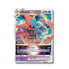 Carta Pokémon Francese - Deoxys VSTAR SWSH268 - Promo Spada e Scudo