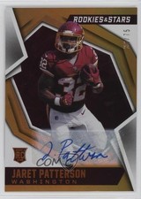 2021 Panini Rookies & Stars Orange Signatures 36/75 Jaret Patterson Auto 0c4