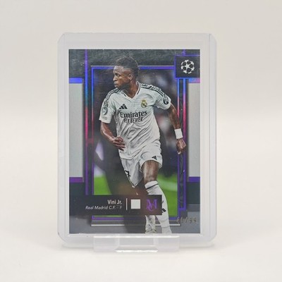 Vini Jr Topps Museum UCL 2024/25/99 Amethyst Real Madrid
