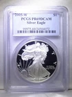 2005 W American Silver Proof Eagle PCGS PR69 DCAM 99975.69/24504072