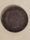 1858 Canada Twenty Cents 20C Silver Coin — photo 2