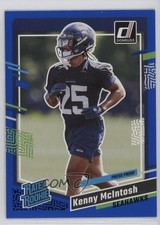 2023 Panini Donruss Rated Rookie Press Proof Blue Kenny McIntosh #391 03gr