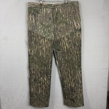 Vintage Realtree Camo Pants Mens Size 40x30 Green Hunting Made in USA VTG