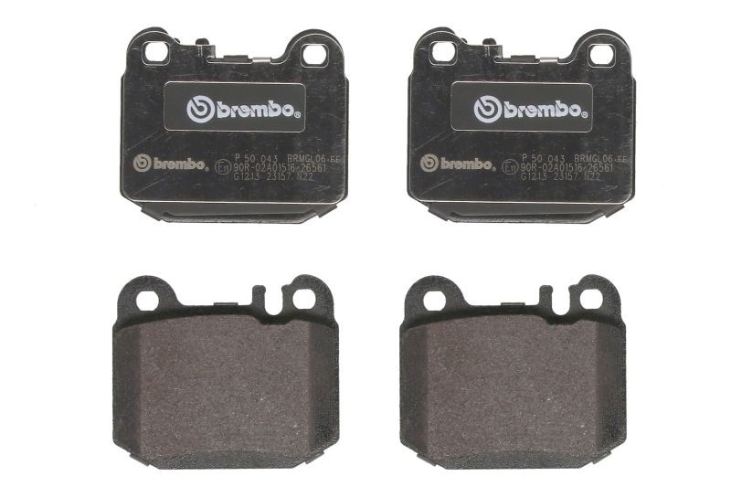 Brembo Bremsbelagsatz, Scheibenbremse P 50 043 Für Mercedes - Bild 7