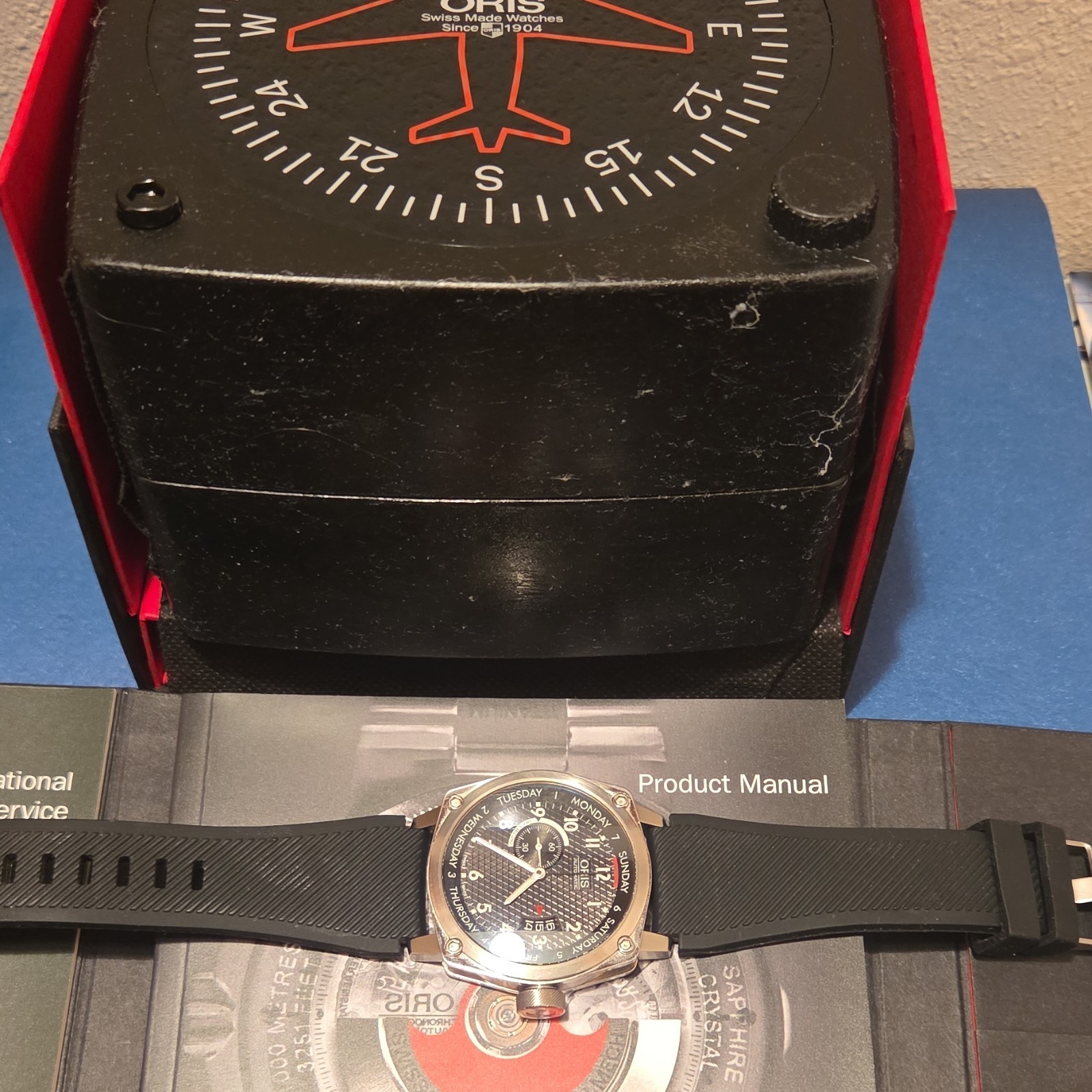 Oris Automatic BC4 Pointer Day Men's 645-7617-416… - image 4