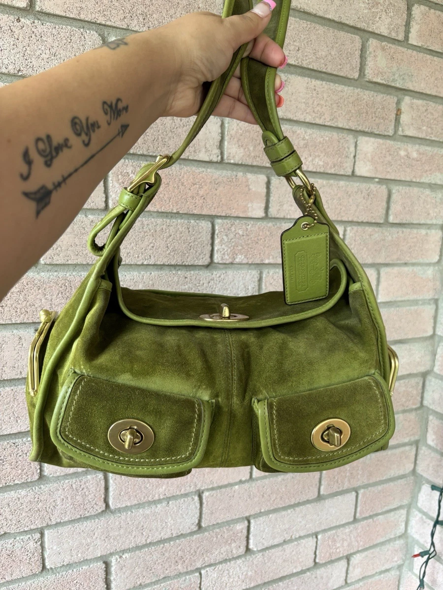 Coach Women's Suede Exterior Bags & Handbags for Women for sale | eBay