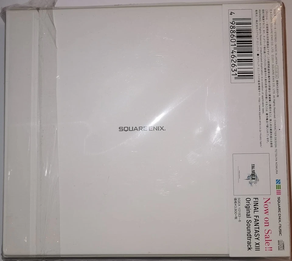 FINAL FANTASY XIII-2 Original Soundtrack CD Game Music FF13-2 OST SQEX-10296 57 - Image 2 of 2