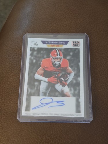 Jake Briningstool -Autograph Leaf Pro Set , White 2/2 , # 89A-JB3 - Picture 3 of 6