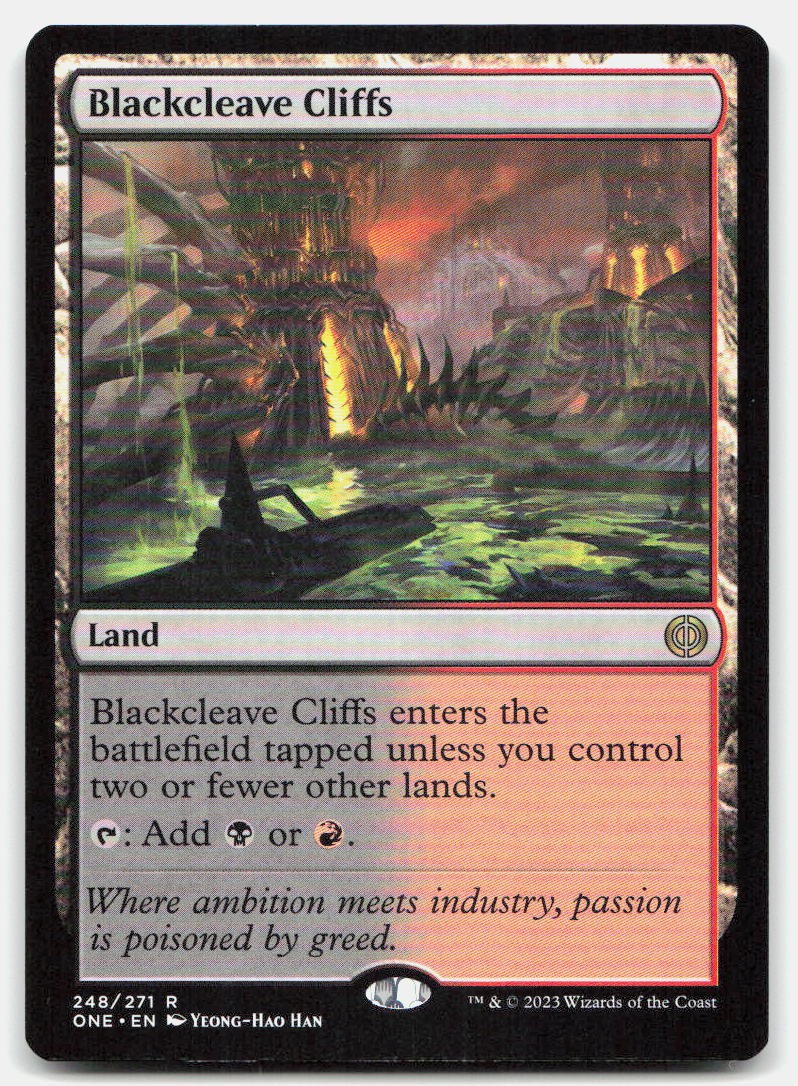 Blackcleave Cliffs 248 Rare Cards Magic: The Gathering Near Mint