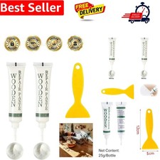 Wood Filler White, Laminate Floor Repair Kit, Wood Putty, Wood Repair Kit, Vi...