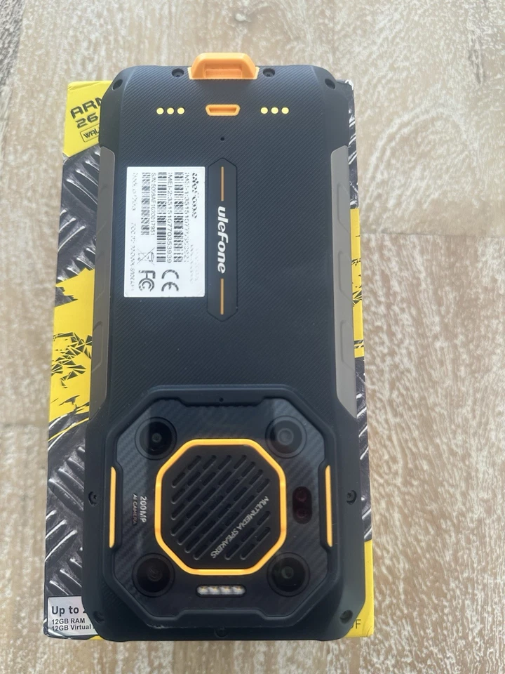 Ulefone Armor 26 Ultra 12GB Unlocked Up IP69 Proof Mobile Phone Ex Demo Stock - image 2 of 4