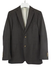 SUITSUPPLY Havana FL Blazer Men's UK 36 R Single Breasted Wool Slim Full Lining