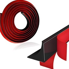 Abschlussleiste K&uuml;chenarbeitsplatte selbstklebend schwarz 4 Meter g&uuml;nstig