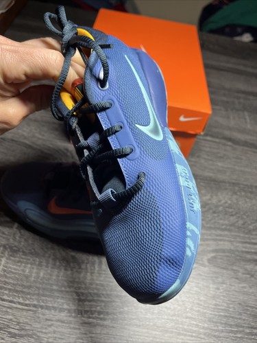 Nike Isofly GS Total Navy Jugend Basketballkorb Schuhe FN4384-400 Größe Gr. 4Y - Bild 6 von 6