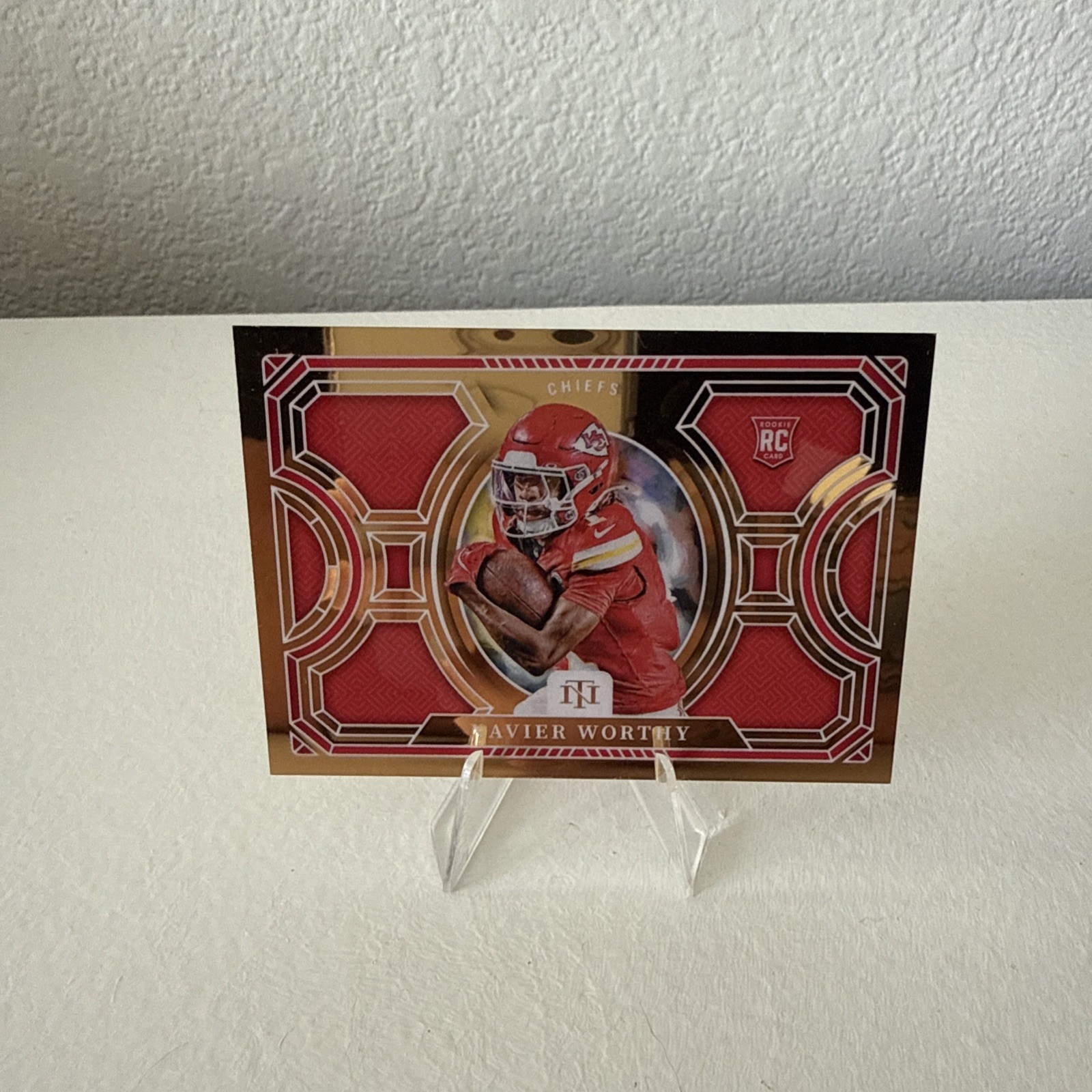 Xavier Worthy Panini National Treasures Treasure Hunt #11 Gold