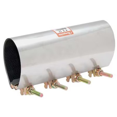 Repair Clamp, Four Bolt, 4 In., 304Ss,  330-1112