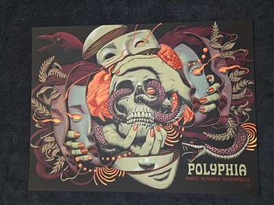 Polyphia San Francisco Poster 2023 - SE Reg MINT