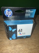 Genuine New HP 61 Tri-Color Ink Cartridge CH562WN Factory Sealed Exp 12/2021