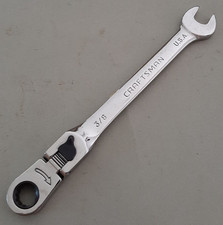 Nos Craftsman Usa 38 Flex Head Locking Ratcheting Ratchet Wrench 42471 Nos Craftsman Usa 38 Flex Head Locking Ratcheting Ratchet Wrench 42471