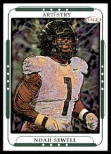 2023 SAGE Artistry Noah Sewell Rookie Oregon Ducks #97