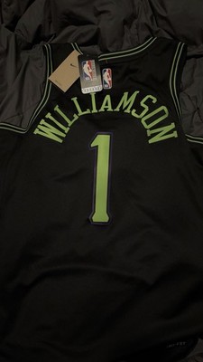 Nike New Orleans Pelicans Williamson #1 City Edition Jersey Men's M 44 Black