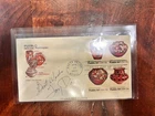 #1706-09 Pueblo Indian Pottery Stamp DESIGNER SIGNED 1977 FDC Cover Santa Fe NM