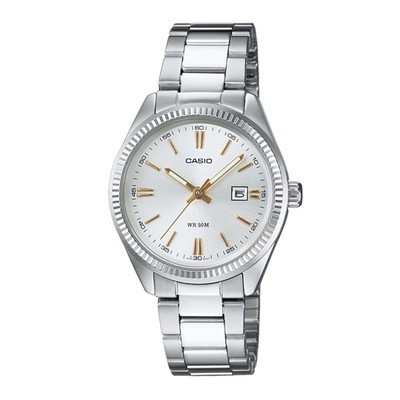 Reloj Casio LTP-1302D-7A2 Mujer   Ionizado, Acero Inoxidable, Analógico