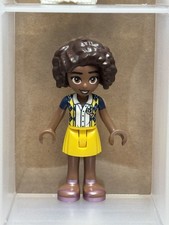 LEGO Minifigure - Friends Aliya - Dark Blue Vest - No frnd0609 - QTY 1