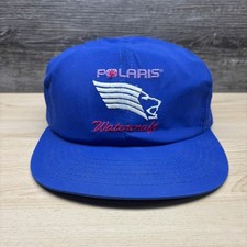 Vintage Horizon Polaris Watercraft Hat Cap Snap Back Mens One Size Blue 90s