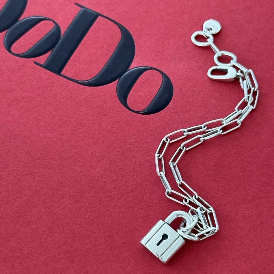Dodo Pomellato BRACCIALE LUCCHETTO ARGENTO 925 - Immagine 2 di 4