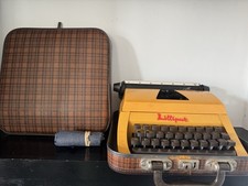 Lilliput Junior Typewriter Vintage 1970s In Case Retro Prop Etc