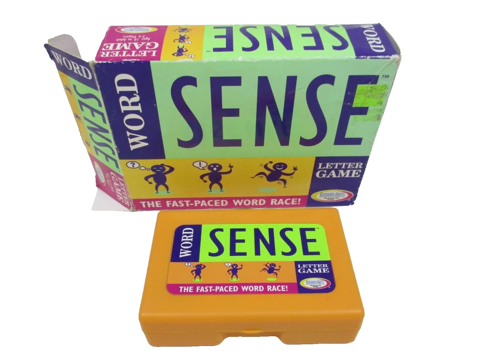 Sense Word Letter Game Binary Arts 2002 Fast-paced Word Race Complete - Image 4 of 4
