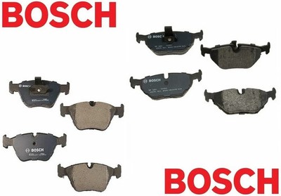 For BMW E39 528i 525i Set of Front & Rear Disc Brake Pads Bosch QuietCast