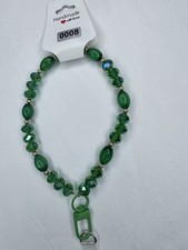 Handmade iPhone Hand Strap Made Our Of Beautiful Green Beads