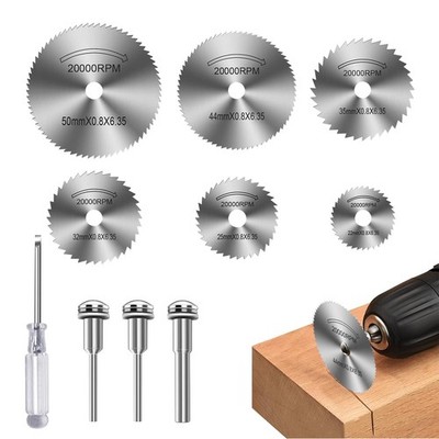 6 Kreissägeblätter für Dremel Zubehoer, Trennscheiben für Holz/Kunststoff/Met...