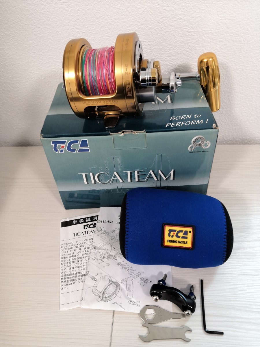 TICA TEAM ST 16NH Big Game Fishing Reel Saltwater Offshore 6