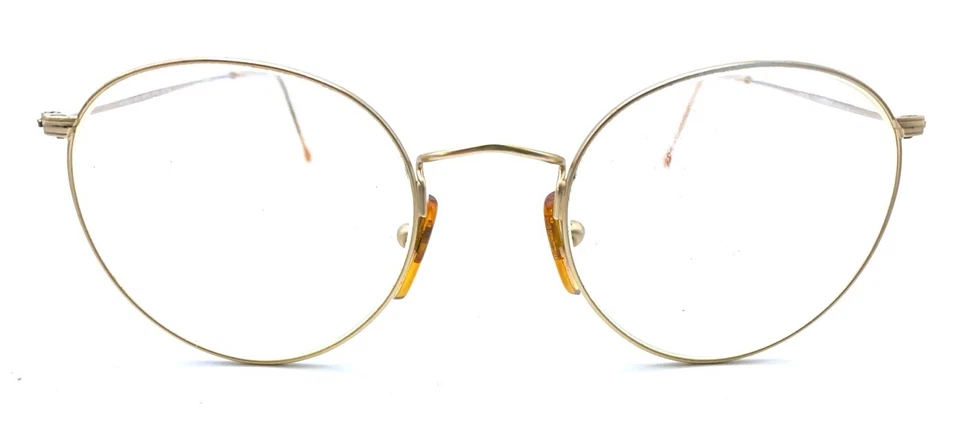 Armações de óculos Brooks Brothers BB 128 1005 douradas 49-19 140 Itália homens mulheres - Imagem 2 de 4