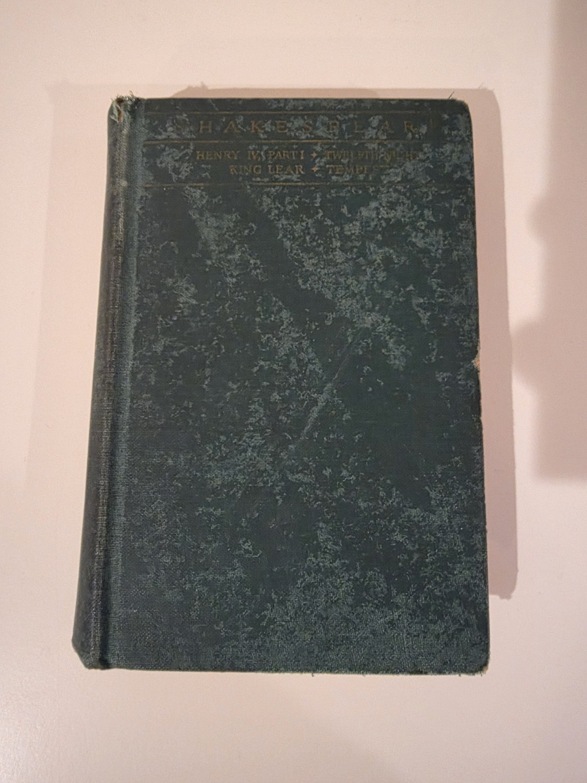 Shakespeare Henry IV, Twelfth Night, Tragedy Of King Lear, The Tempest 1929